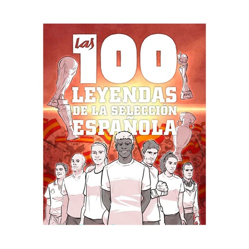 Las 100 leyendas de la selección española. González Robles. OBERON