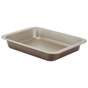 Imagen de Fuente rectangular con asas para horno, 22x28 centímetros, ACTUEL.