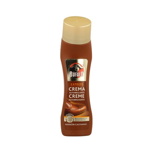 BÚFALO Crema autobrillante calzado marrón 50 ml