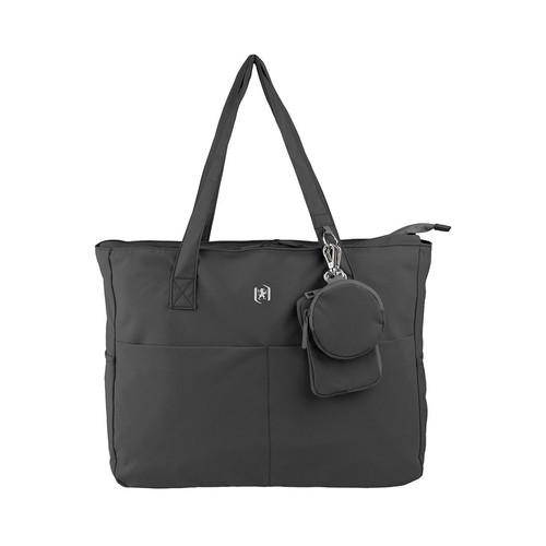 Tote bag OXFORD University Endless, color negra.