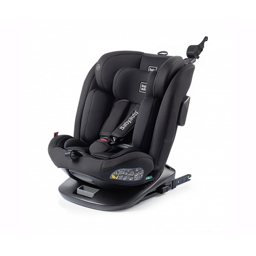 Silla auto BABYAUTO Cario Plus, (40-150cm) Color negro, Isofix, reclinable 4 posiciones