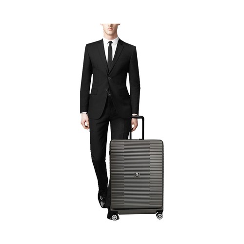 Maleta grande tipo trolley 8 ruedas multifunctional  75cm gris. AIRPORT