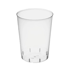 Imagen de Pack de 4 vasos de plastico reutilizable transparente de 600CC, MAXI