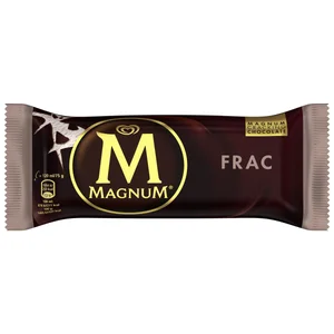 MAGNUM Bombón de helado de nata recubierto de chocolate negro de 120 ml.