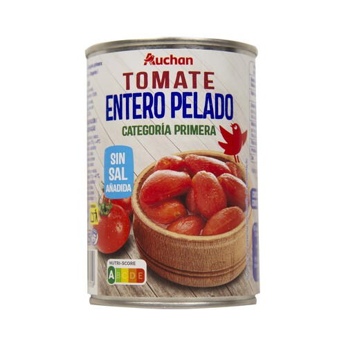PRODUCTO ALCAMPO Tomate pelado entero lata de 240 g.