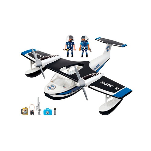 PLAYMOBIL Hidroavión de policía