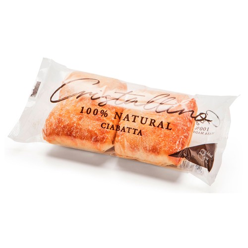 Pan Cristallino Ciabatta cristal, 2 unds.