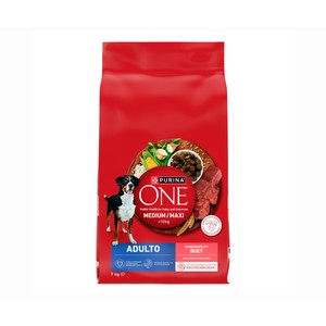 Alimento de perro mediun-maxi active pollo 7 kg.