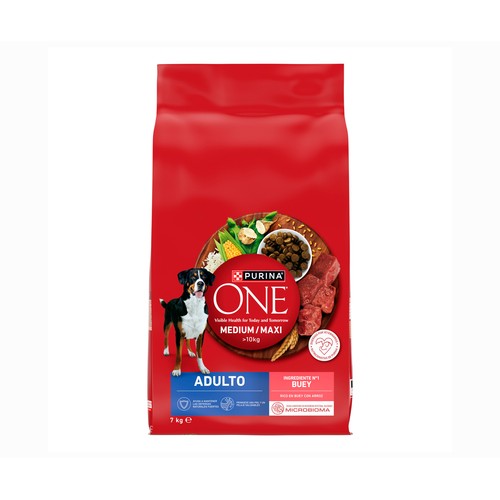 NESTLÉ Alimento de perro mediun-maxi active pollo 7 kg.