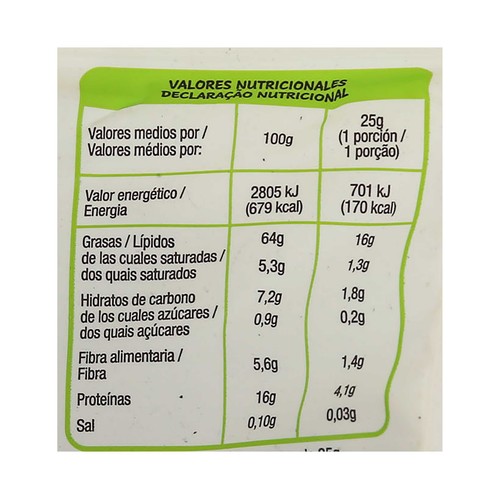 ALCAMPO ECOLÓGICO Nueces peladas 100 g