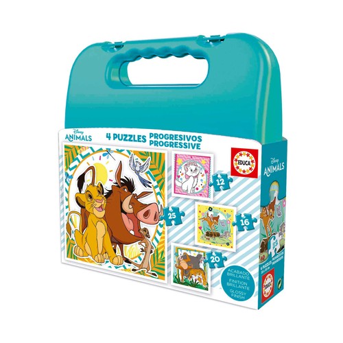 BORRAS Puzzles Maleta. +3 años