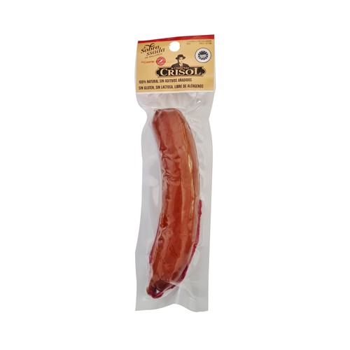 CRISOL Sobrasada picante con IGP sobrassada de Mallorca CRISOL 160 g.