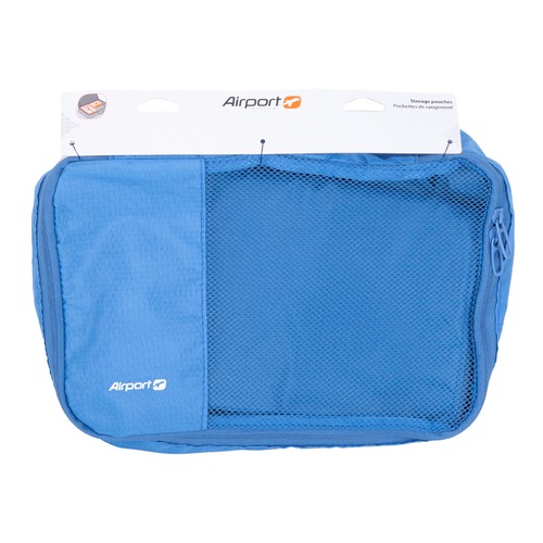 Bolsa de embalaje para viaje, color azul, ALCAMPO.
