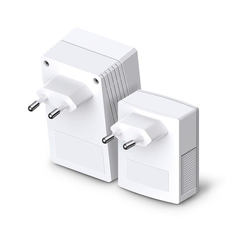 Kit Extensor Powerline WiFi TP-LINK TL-WPA4221 KIT, AV600, Wifi N300, 2 puertos Ethernet.
