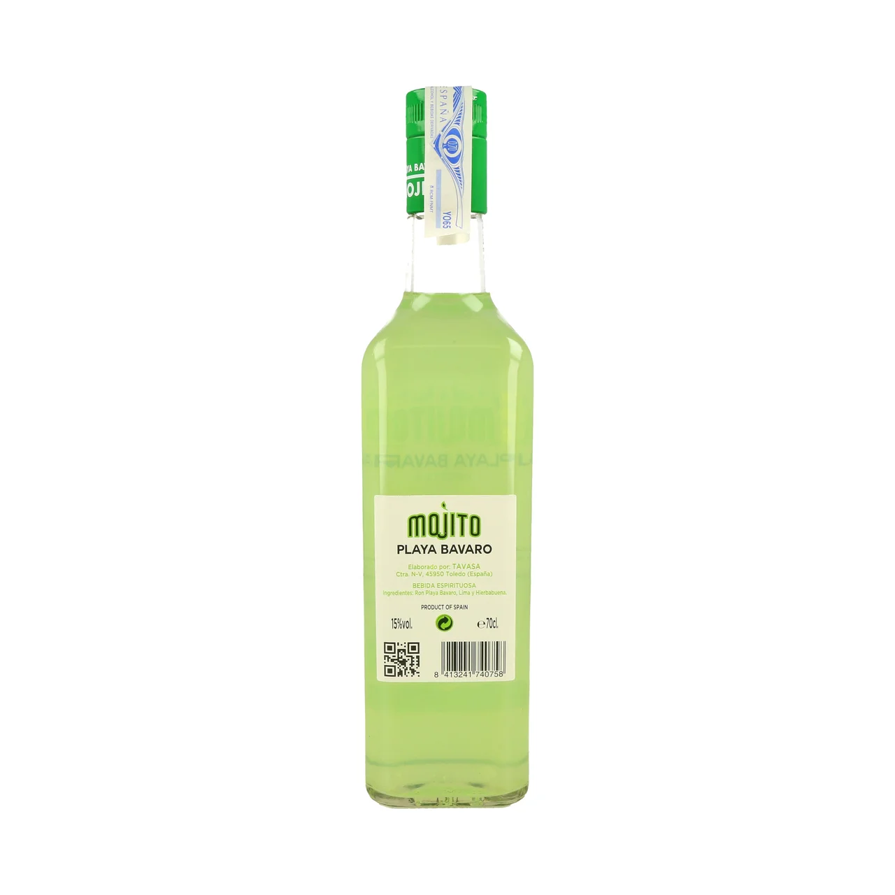 PLAYA BAVARO Cocktail de mojito PLAYA BÁVARO botella de 70 cl.
