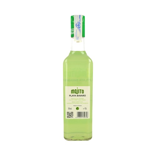 PLAYA BAVARO Cocktail de mojito PLAYA BÁVARO botella de 70 cl.