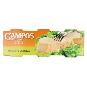CAMPOS Atún en aceite de oliva 3 x 80 g.