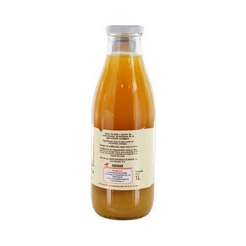 PRODUCTO ALCAMPO Bio Zumo de piña procedente de agricultura ecológica bote 1 l.
