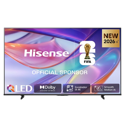 Televisión de 109cm (43") QLED HISENSE 43E7S, 4K, Ultra HD, SMART TV, Dolby vision/atmos, 60HZ
