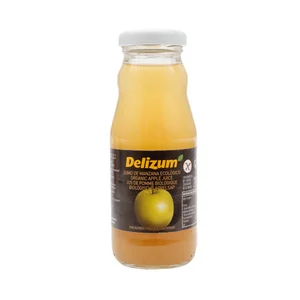 DELIZUM Zumo de manzana ecológico DELIZUM 200 ml.