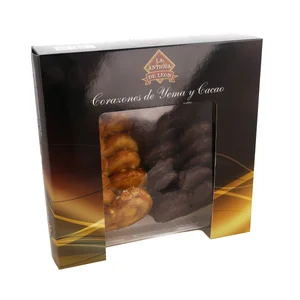LA ANTIGUA DE LEÓN Palmeras de yema y cacao 400 g.