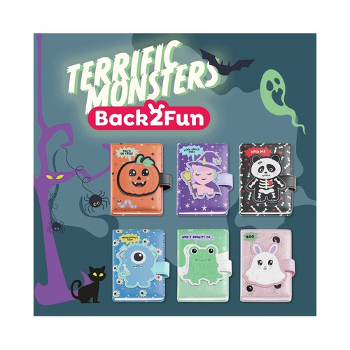 Cuaderno A6, terrorífico Back2Fun. BACK2FUN