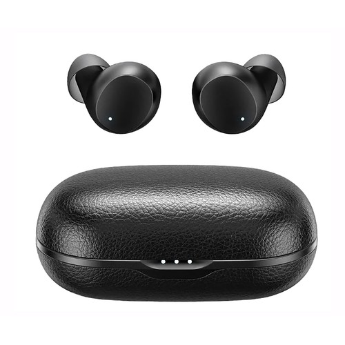 Auriculares inalámbricos Bluetooth QILIVE Q.1598, color negro, autonomía 22 horas.