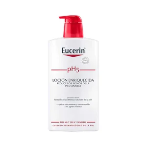 EUCERIN Loción corporal enriquecida especial para piel muy seca y sensible EUCERIN pH5 1 l.