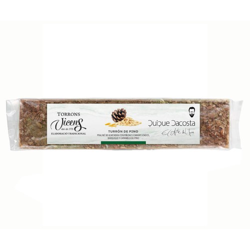 VICENS Turrón de pino Quique Dacosta 300 g.