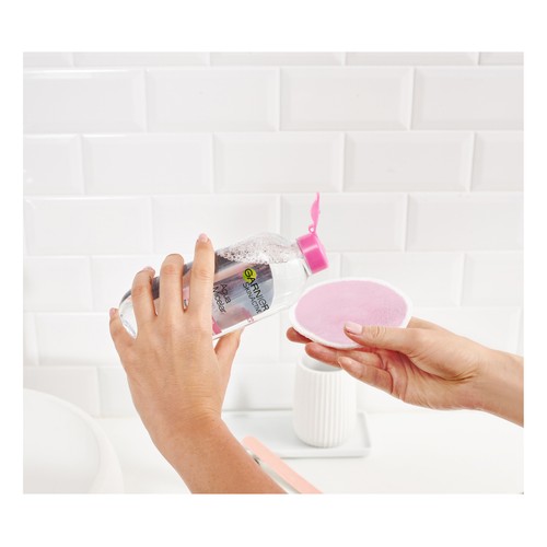 GARNIER Skin active Agua micelar con rosas, para piel apagada y sensible 400 ml.
