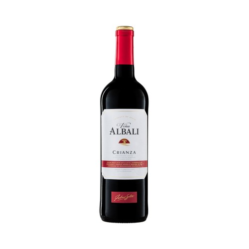 Imagen de Vino tinto crianza con denominación de origen Valdepeñas VIÑA ALBALI botella de 75 cl.