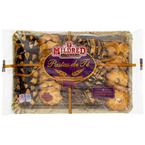 MILDRED Pastas de té rellenas 350 g.