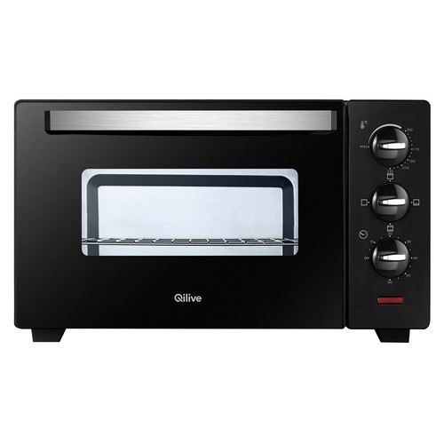 Mini horno sobremesa QILIVE Q.5474, 23L, 1400W, termostato, temporizador.