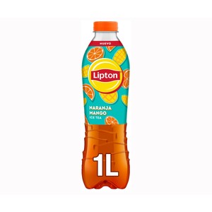 Bebida de té de naranja y mango 1 l.