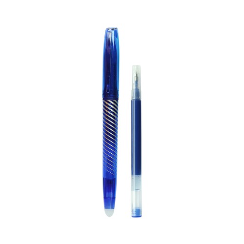 Bolígrafos Tinta Borra + 3 Recargas Azul ALCAMPO
