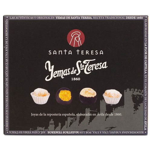 Estuche con 12 yemas de Santa Teresa surtidas SANTA TERESA Gourmet 12 uds.