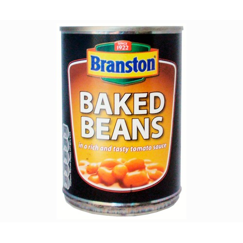 BRANSTON Judías con tomate en lata de 420 g.