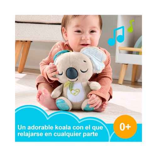 FISHER PRICE  Koala Calmante Peluche interactivo +0 Meses