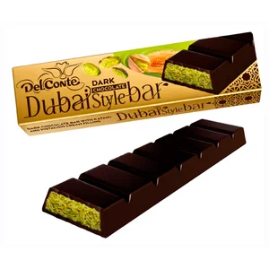 DELCONTE Chocolate negro Dubai style 145 g.