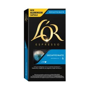 L"OR ESPRESSO Café en cápsulas Descafeinado I6, 10 uds.