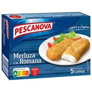 PESCANOVA Merluza a la romana receta clásica 325 g.