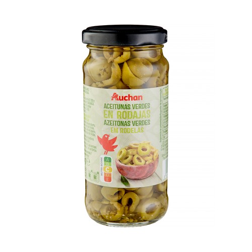 PRODUCTO ALCAMPO Aceitunas verdes en rodajas 105 g.