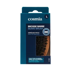 COSMIA Cepillo desenredante para todo tipo de barbas, incluso densas.