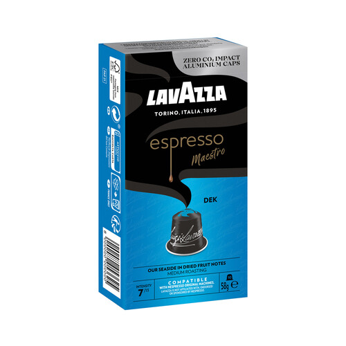 LAVAZZA Café en cápsulas espresso descafeinado I7,  10 uds. 