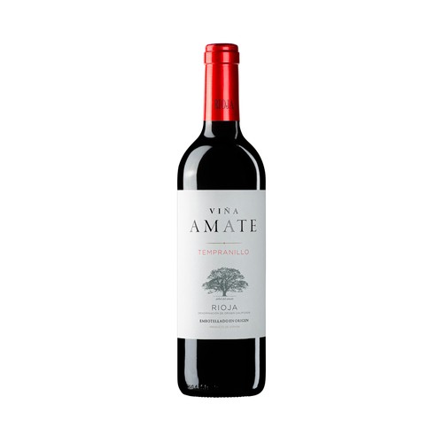 VIÑA AMATE Vino tinto con D.O. Ca. Rioja botella 75 cl.
