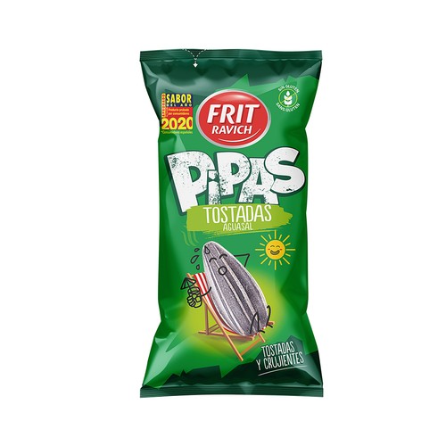 FRIT RAVICH Pipas de girasol tostadas FRIT RAVICH 180 g.