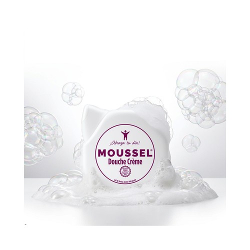 MOUSSEL Gel de baño o ducha cremoso, dermo hidratante con pH neutro 650 ml.
