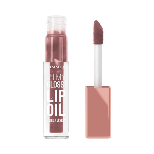 RIMMEL Oh my gloss! tono Capuccino Brillo de labios nutritivo con vitamina E.