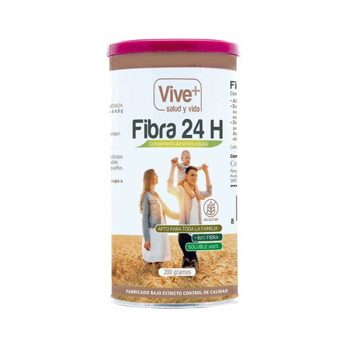 VIVE+ Lata de fibra 200 g.