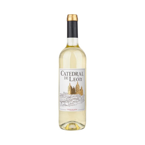 CATEDRAL DE LEON Vino blanco semidulce de mesa sin denominación de origen botella 75 cl.